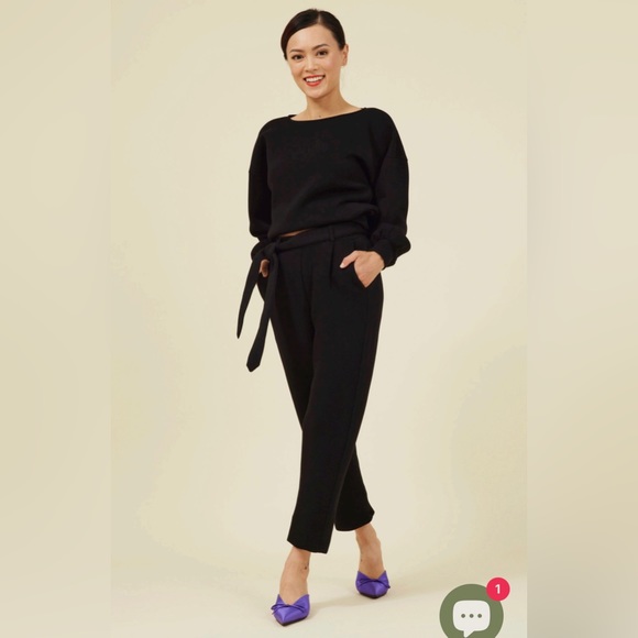 Leze the Label Haven Pants in Black - Picture 7 of 16